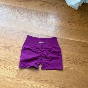 Aurola Women's Athletic Shorts - Purple